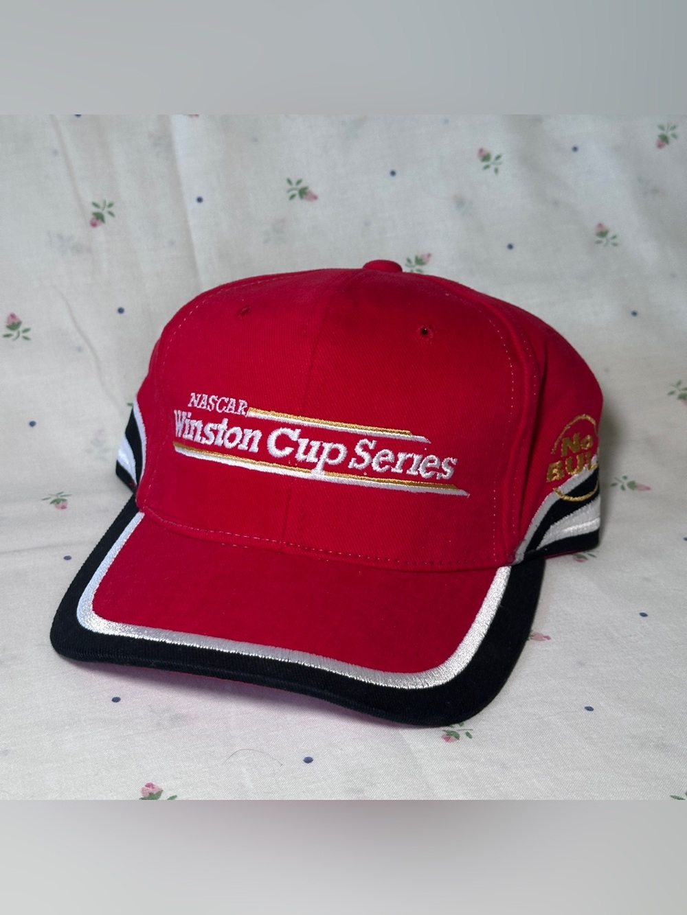 Vintage 90s NASCAR Winston Cup Series No Bull Hat Race Day Snapback